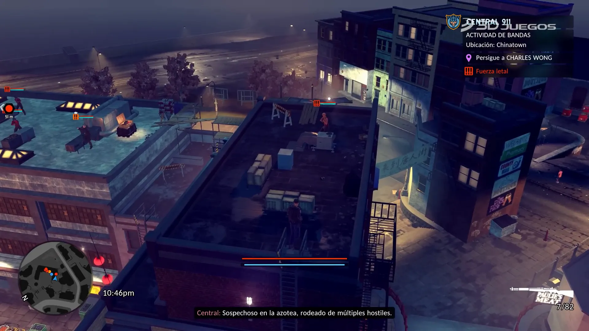 Tiroteo en misión especial de The Precinct