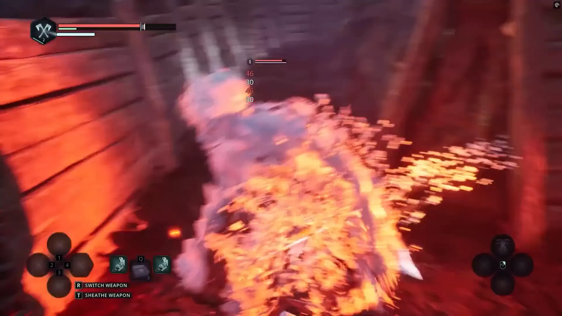Gameplay demo de Hell is Us mostrando acción y combate