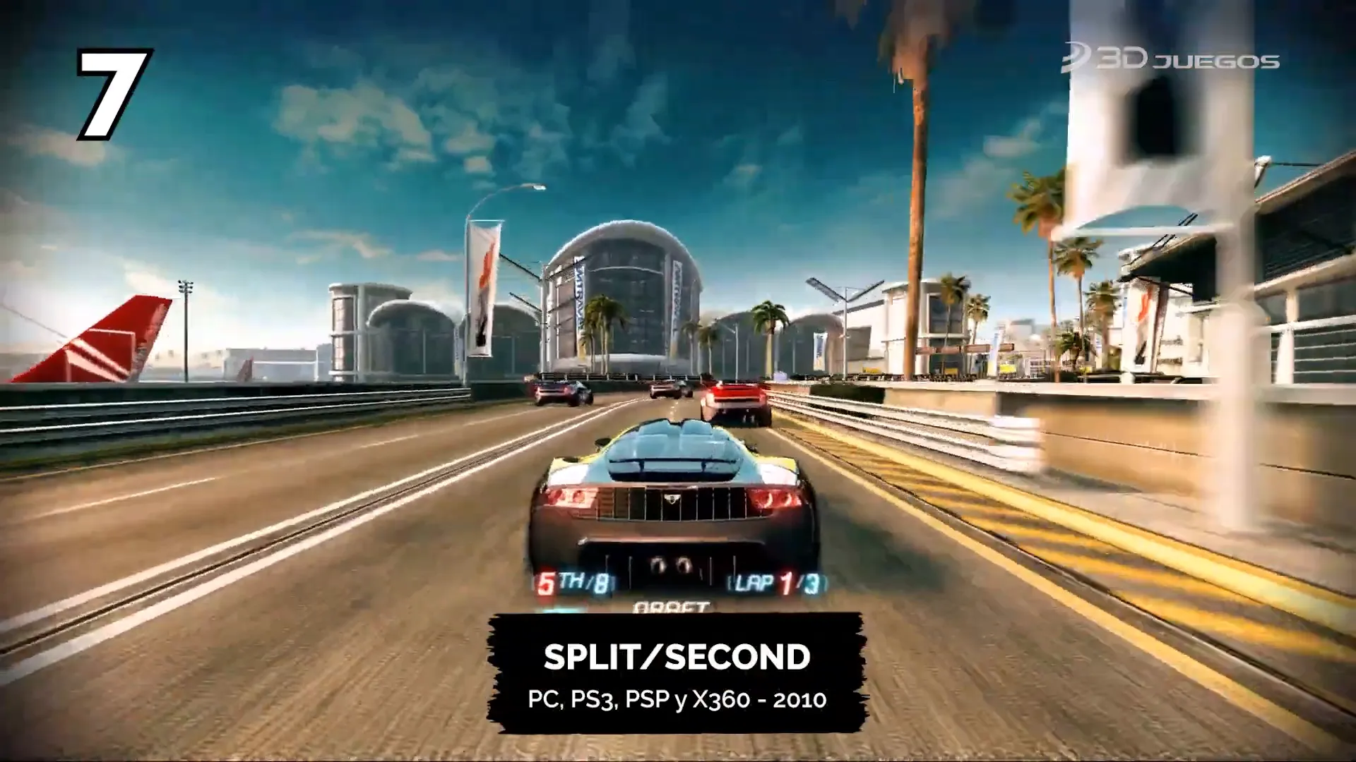 Acción de carreras explosivas en Split Second