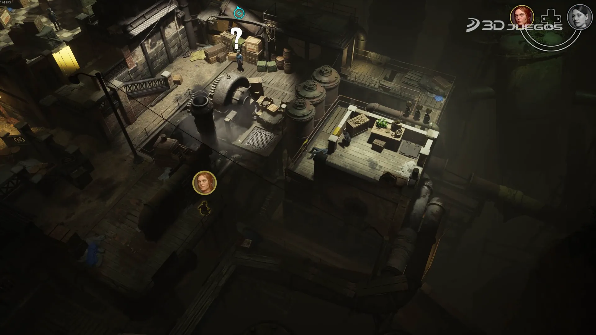 Control de múltiples personajes con habilidades únicas para el sigilo