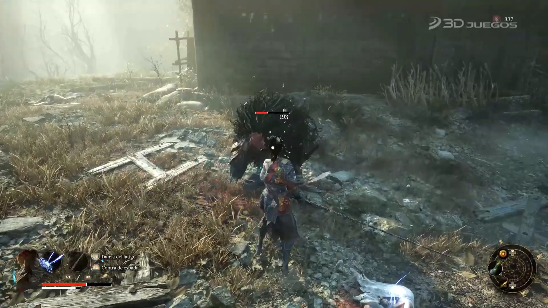 Indicador de locura y enfrentamiento contra demonio en WuChang