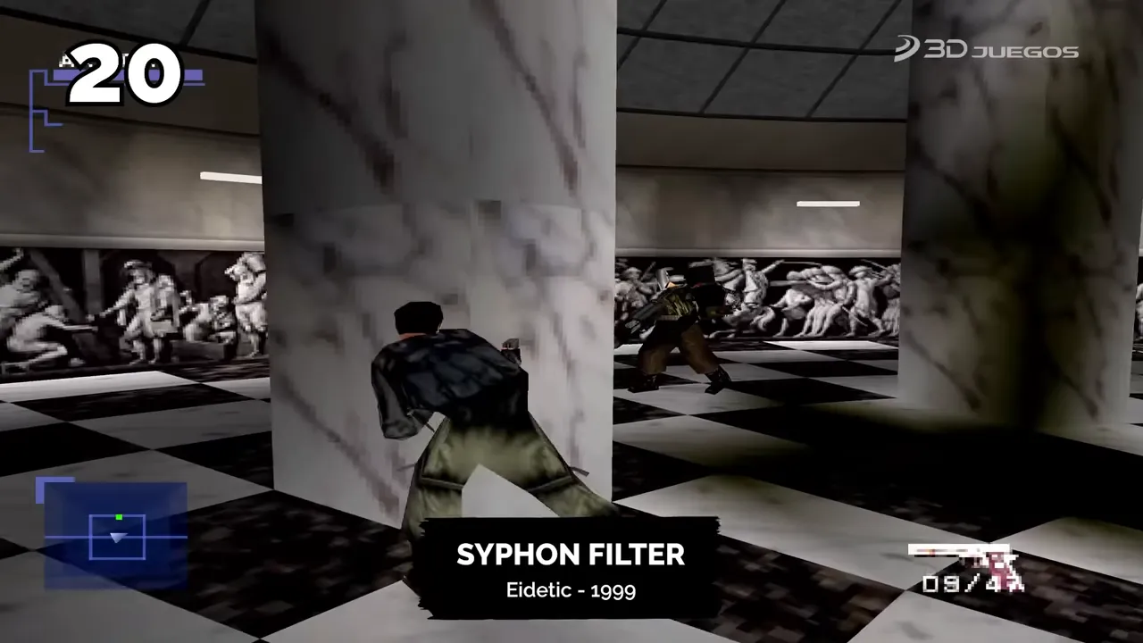 Syphon Filter: momento de sigilo en tercera persona