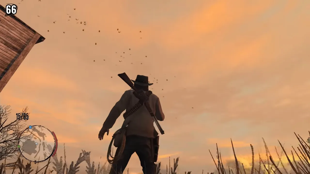 Grupo de murciélagos saliendo de la mansión de Tumbleweed